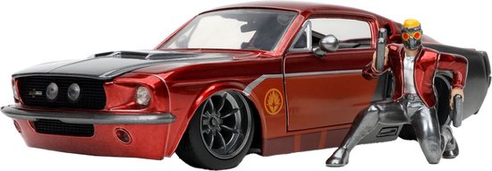Jada Toys - Marvel Star Lord 1967 Ford Mustang - Speelgoedauto van Jada Toys