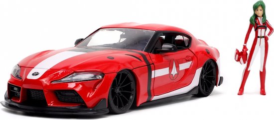 Jada Toys Robotech M. Sterling ´20 Toyota Sup 1:24, Auto, 8 jaar, Metaal, Rood van Merkloos