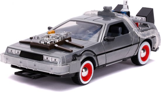 Jada Toys Time Machine Back to the Future - Met LED-licht - 1:24 van Merkloos