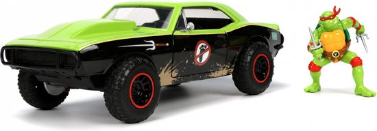 Jada Toys Turtles Raphael Chevy Camaro van Jada Toys