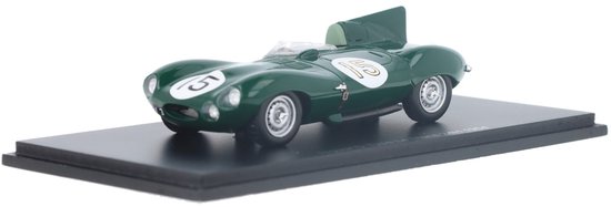 Jaguar D-Type Spark Models Modelauto 1:43 1954 Peter Whitehead / Ken Wharton Jaguar Cars Ltd. van Merkloos