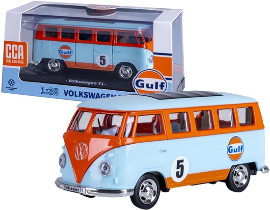 Jamara Speelgoedvoertuig - 402604 Volkswagen T1 Diecast - Lichtblauw - Busje Diecast model van Merkloos