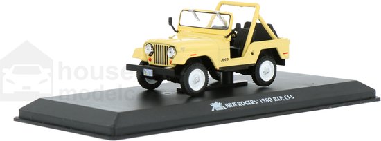 Jeep CJ-5 Greenlight Modelauto 1:43 1980 86333 Charlie's Angels Schaalmodel van Jeep