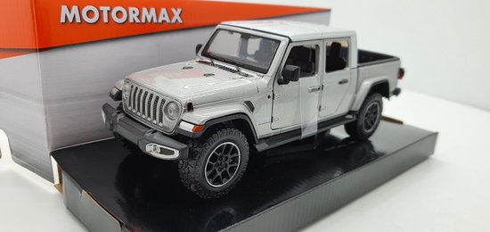 Jeep Gladiator Overland 2021 Grijs 1:27 MotorMax van Motormax