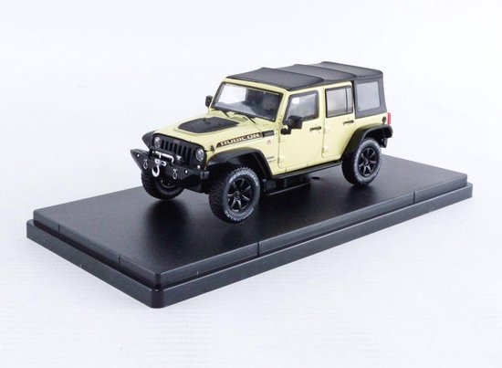 Jeep wrangler unlimited rubicon - 2018 - Greenlight 1:43 van Jeep