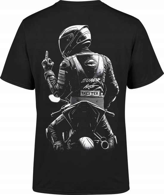 JHK Serie - Motorsportshirt - 3XL - Aggressieve Stijl - 100% Katoen van Merkloos