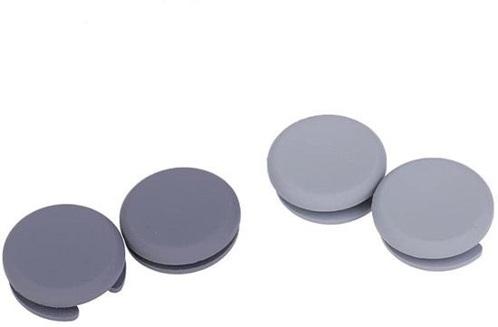 Joystick Cap Duim Stick Cirkel Pad Caps voor 3DS Controllers - Lichtgrijs van Merkloos