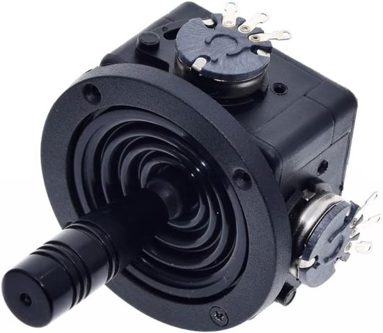 Joystick Controller - 2-Axis Bediening - Precisie Besturing - Traploze Regelbaarheid - 10K Ohm - Zwart