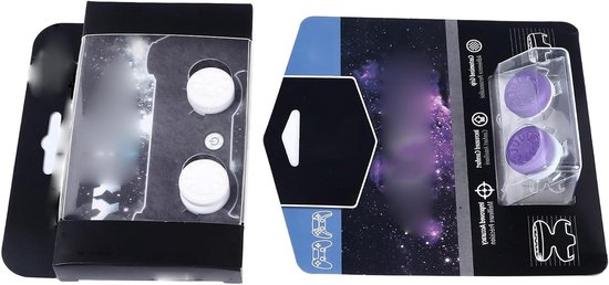 Joystick Covers - Grip Covers - Verbeterde Controle - Duurzaam Siliconen - 4 Stuks - Zwart van Merkloos