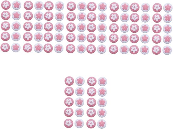 Joystick Doppen - Grip Covers - Controller Bescherming - Antislip Ontwerp - 2 x 2 x 1 cm - Diverse Kleuren van Merkloos