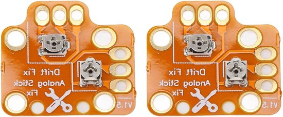 Joystick Drift Reparatie - Controller Mod - Game Precisie Verbeteren - Verstelbaar Ontwerpprincipe - 2 stuks - Goud van Merkloos