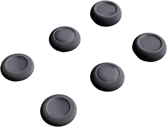 Joystick Grips - Controller Covers - Gaming Prestaties Verbeteren - Antislip Ontwerp - 6 Stuks - Zwart
