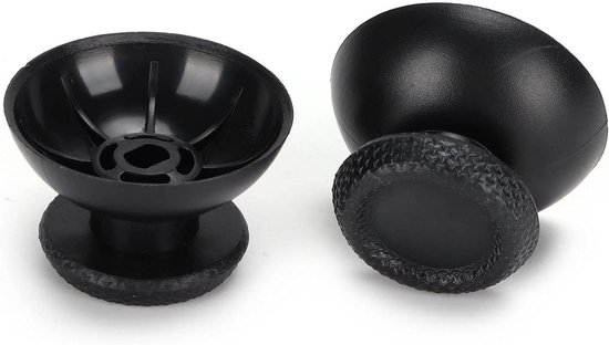 Joystick Keycaps - Duimstick Covers - Controller Reparatie - Eenvoudige Installatie - 2 stuks - Zwart van Merkloos