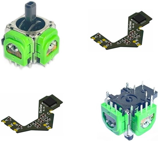 Joystick Kit - Controller Reparatie - Game Console - Hall Effect Technologie - 40g Pakket van Merkloos