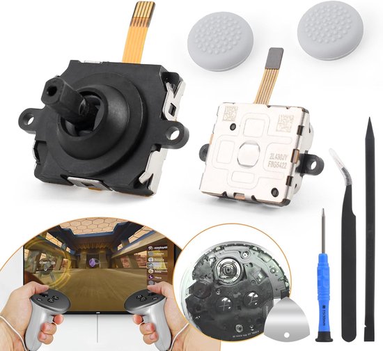 Joystick Vervanging - Thumbstick Caps - Controller Reparatie - Drift Correctie - 2 Stuks van Merkloos