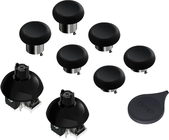 Joystick Vervangingskit - Reparatie Module - Controller Repareren - Magnetische Anti-Drift Technologie - 7 x 3 x 7 cm - Zwart van Merkloos