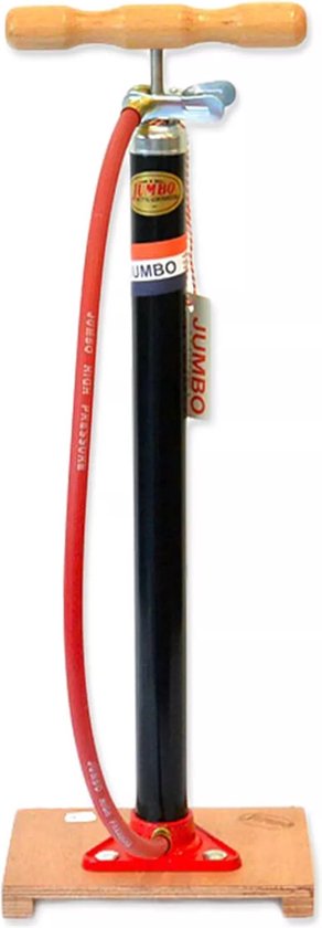 Jumbo fietspomp met plank van Jumbo