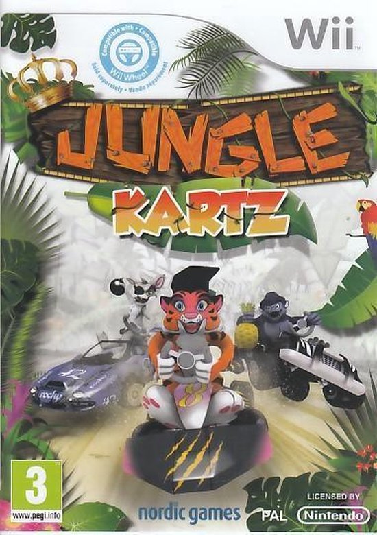 Jungle Kartz Wii van Nordic Games