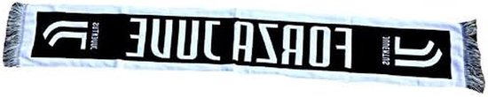 Juventus Sjaal - Juve Sjaal - Voetbal Fan - Jacquard Geweven - 20 x 133 cm - Wit van Merkloos