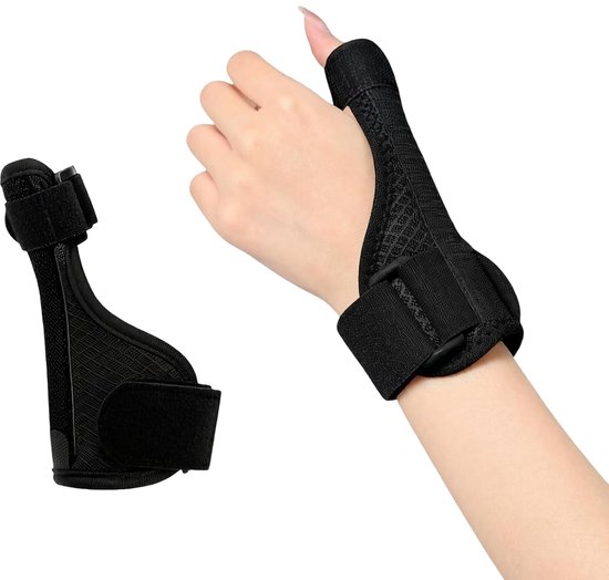 kan aan beide zijden worden gedragen, ricintrose, ademend, polsbandage, geschikt voor duimblessures, tendinitis en artritis