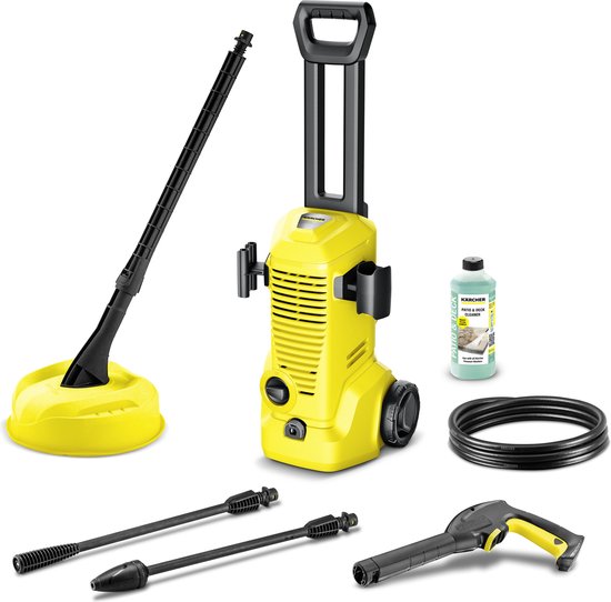 Kärcher K 2 Premium Home Hogedrukreiniger - 110 bar - 360 l/u - 20 m²/u - T 1 Terrasreiniger - Reinigingsmiddel van Kärcher