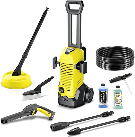Kärcher K3 Home & Car Hogedrukreiniger - 120 bar - Wateropbrengst 380 l/u - Prestatie 25m²/h - 1600W - Incl. Home Kit van Kärcher