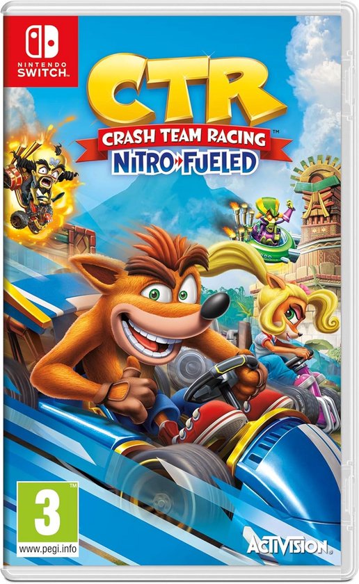 Kart Racespel voor Nintendo Switch - Nitro Fueled Actie van Merkloos