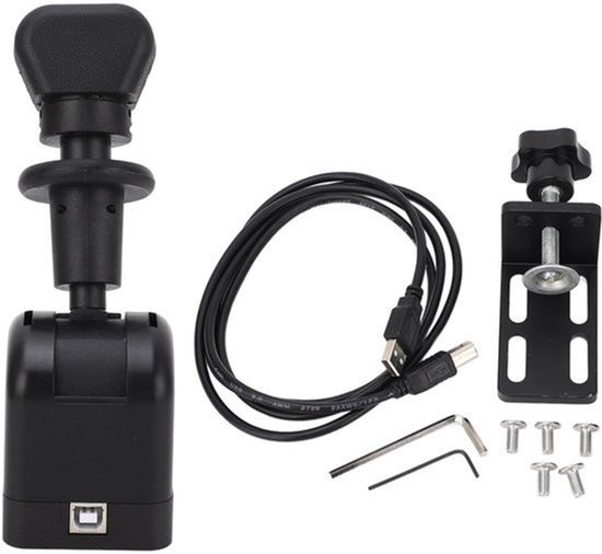 KARZO - Auto PC USB-handrem, Hoge Gesimuleerde Racehandrem Professionele Rem Analoge Prestatiehandrem voor G27 G29 G923 van KARZO