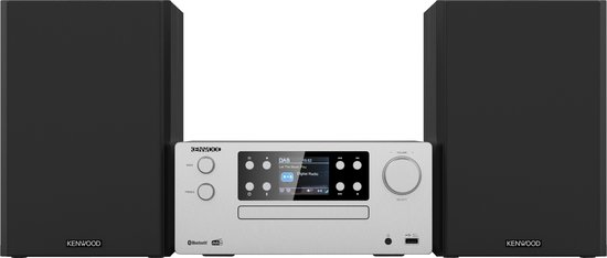 Kenwood M-925DAB-S Micro HiFi Systeem - Zilver van Kenwood