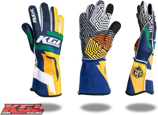 KGL Ayrton Spirit (Sim) RacingHandschoenen - L van KGL