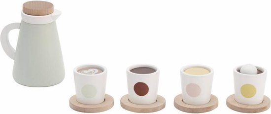 Kid's Concept Houten koffie set tasjes* van Kids Concept