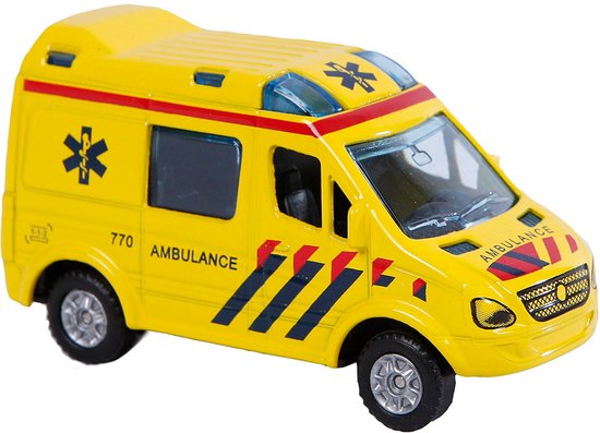 Kids Globe Die-cast Ambulance NL van Merkloos