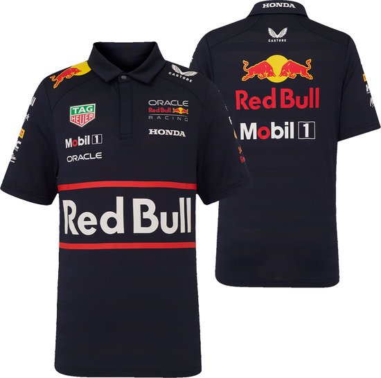 Kids - Team Polo 2025 140-146 - Max Verstappen - Red Bull Teamline van Merkloos