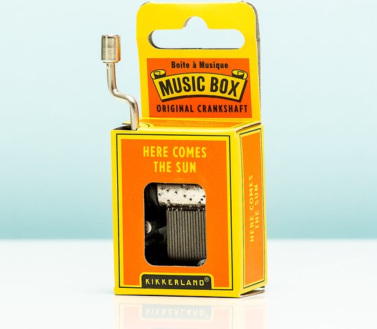 Kikkerland - Nostalgisch Muziekdoosje - Here Comes The Sun van Kikkerland