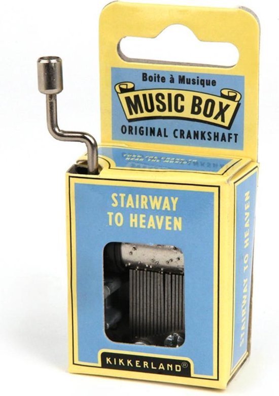 Kikkerland - Nostalgisch Muziekdoosje -  Stairway to Heaven van Kikkerland