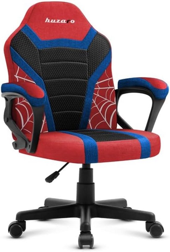 Kinder Gamestoel - Comfortabele Stoel - Gaming en Studie - Robuuste Constructie - 150 kg Gewicht - Zwart
