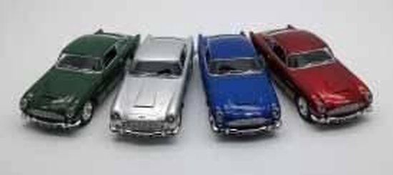 Kinsmart Aston Martin DB5 1963 — Rood van Merkloos