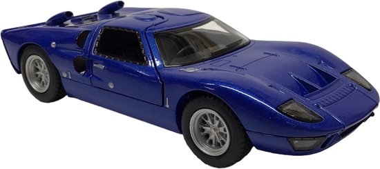 Kinsmart Auto Ford Gt40 Mkii 1966 Die-cast 1:36 Blauw van Kinsmart