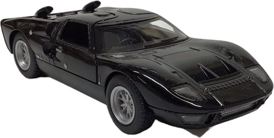 Kinsmart Auto Ford Gt40 Mkii 1966 Die-cast 1:36 Zwart van Kinsmart