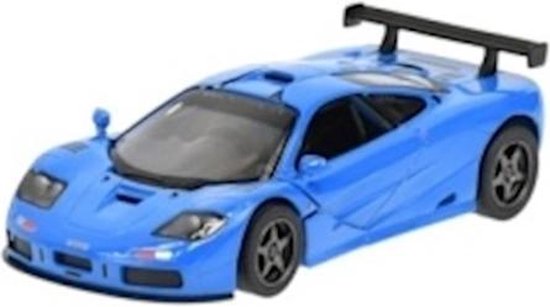 Kinsmart Auto Mclaren F1 Gtr Jongens Die-cast Alu 1:36 Blauw van Kinsmart