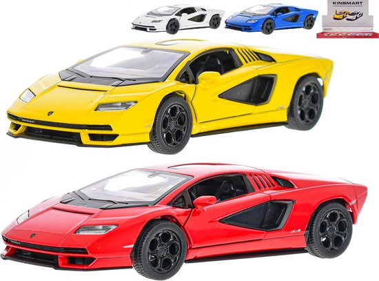 Kinsmart Lamborghini Countach Lpi 800-4 verkrijgbaar in 4 kleuren 1:36 verkoop per stuk van Kinsmart