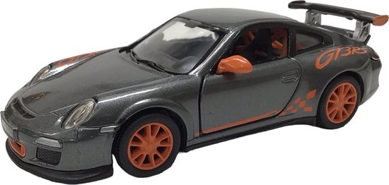 Kinsmart Schaalmodel Porsche 911 Gt3 Rs 11 Cm Alu 1:36 Grijs van Kinsmart