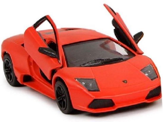 Kinsmart Sportwagen Lamborghini Veneno 1:36 Die-cast Oranje van Kinsmart