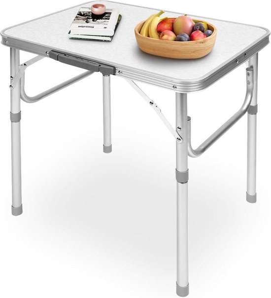 Klaptafel in hoogte verstelbaar - Opvouwbare tuintafel voor camping en outdoor activiteiten camping table van Lifetime