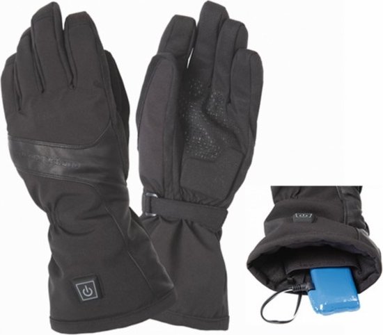 kleding handschoenset + verwarming (zie info) XXL zwart tucano van Tucano