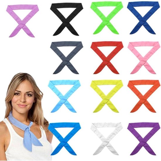 Koelsjaal 13 stuks - Zomerse wrap voor verkoeling tijdens outdoor activiteiten