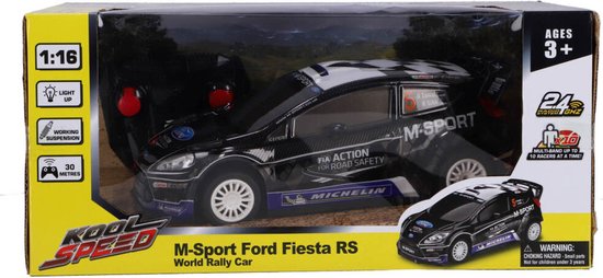 Kool Speed Radiografisch Bestuurbare Auto Ford 1:16 2.4G Fiesta Rs Wrc van Kool Speed