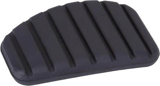 Koppelingspedaal Rubber - Pedaalhoes Rempedaal - Antislip Rijden - Duurzaam Rubber Materiaal - Standaard Maat - Zwart van Merkloos