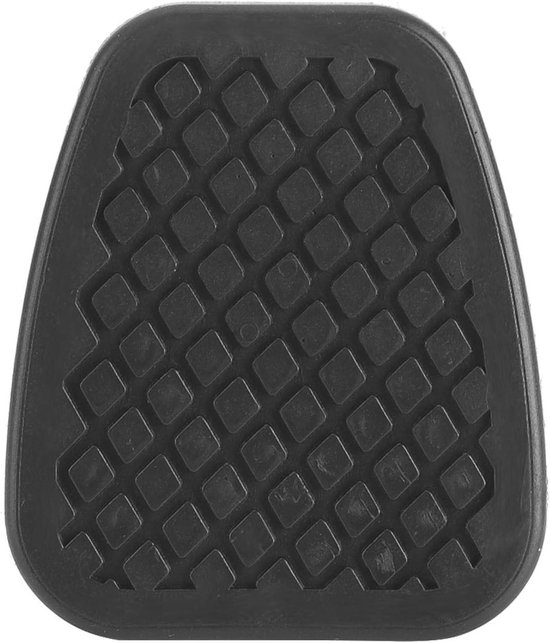 Koppelingspedaal Rubber - Rempedaalhoes Antislip - Rijcomfort Verbeteren - Ergonomisch Antislip Ontwerp - 6 x 5.2 cm - Zwart van Merkloos