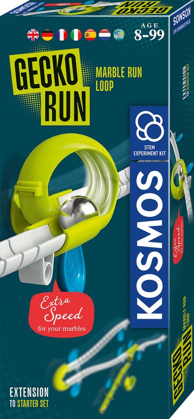 Kosmos Gecko Run Knikkerbaan Looping Uitbreiding van Kosmos